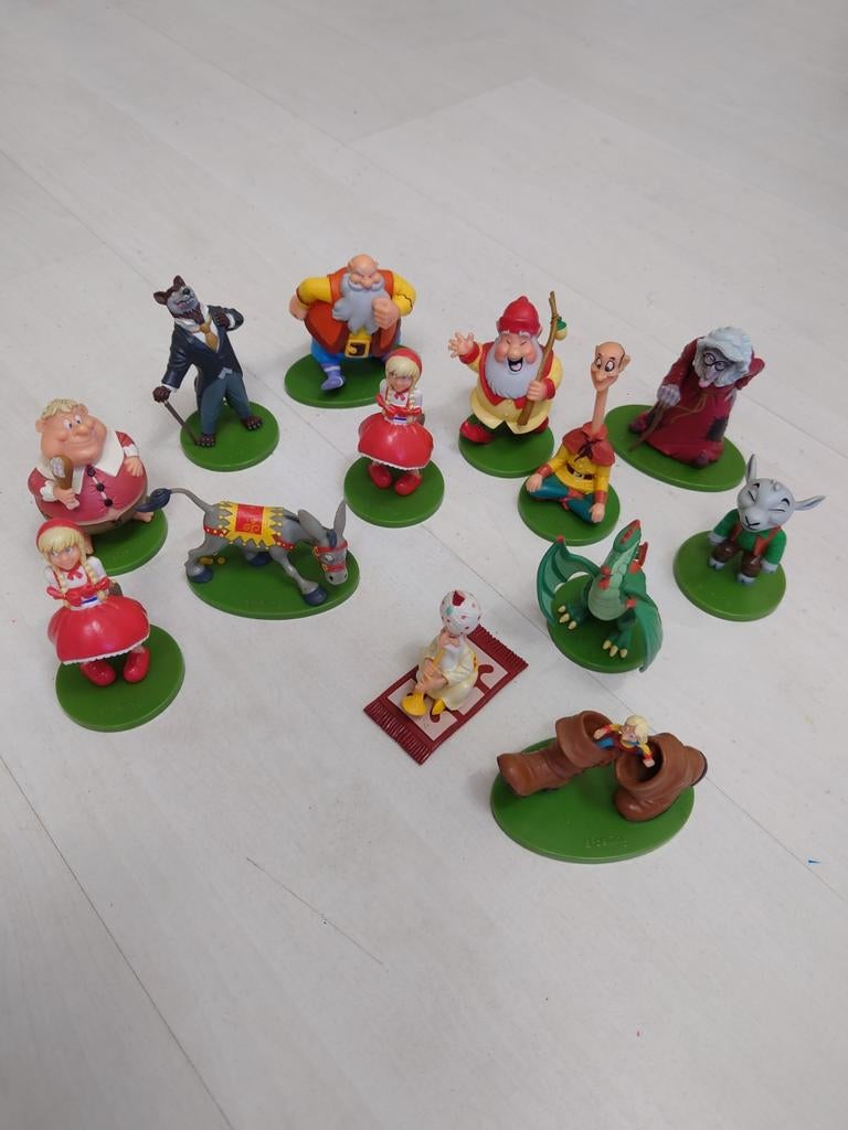 Efteling figuurtjes, Ophalen of Verzenden, Zo goed als nieuw, Beeldje of Poppetje