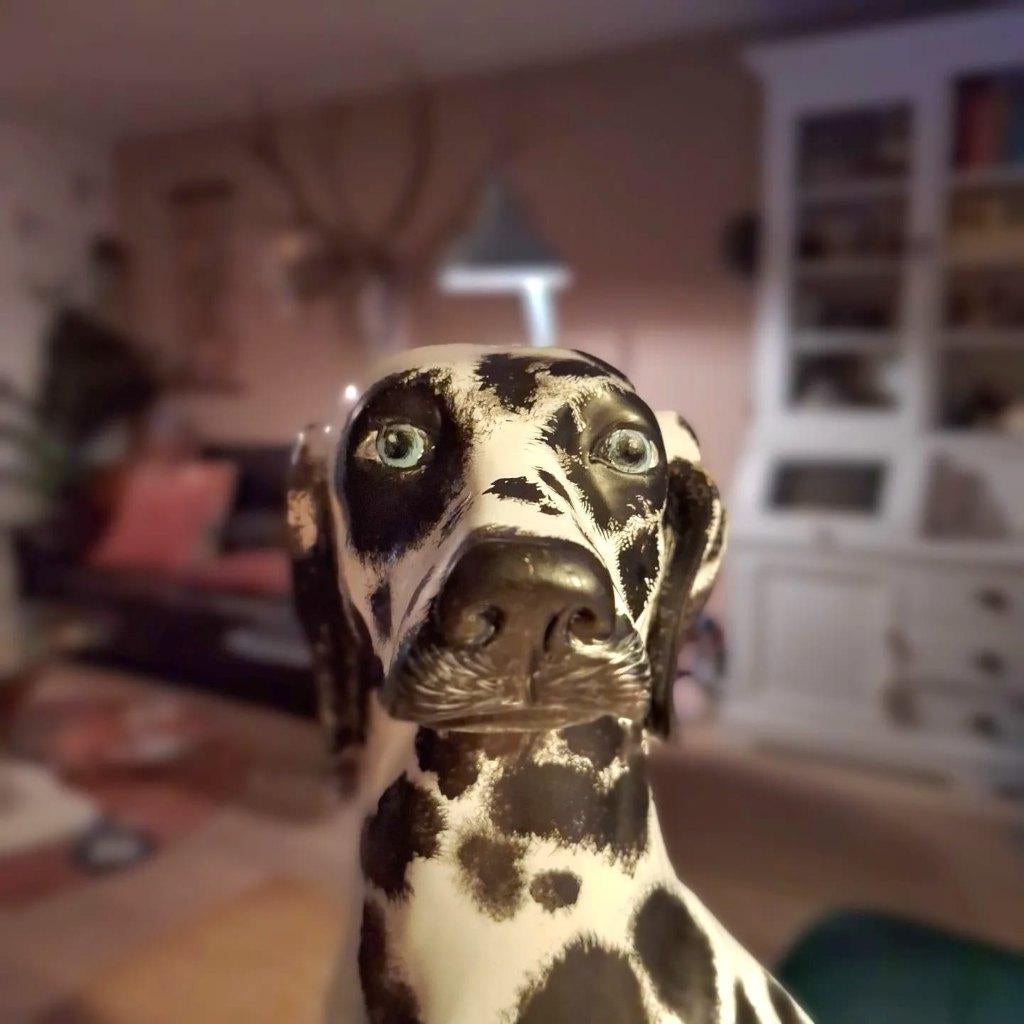 Vintage beeld hond 'Dalmatiër', Ophalen of Verzenden, Zo goed als nieuw, Dier