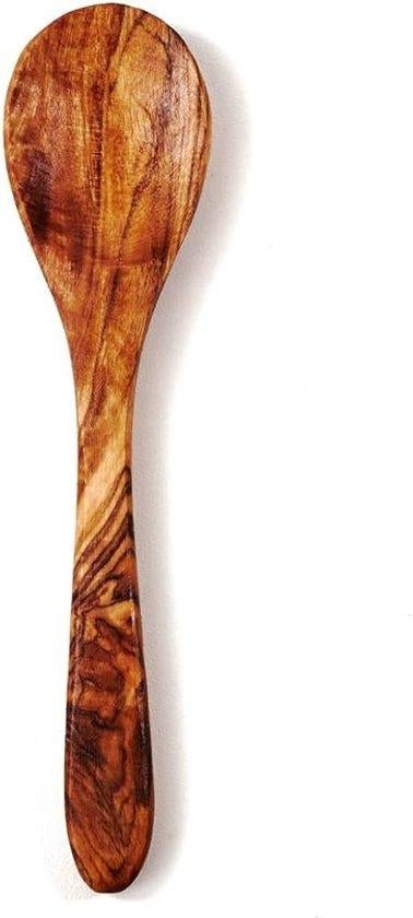 Kleine Olijfhouten Lepel Set - Thee en Eetlepel - 12-13 cm, Kinderen en Baby's, Ophalen of Verzenden, Nieuw