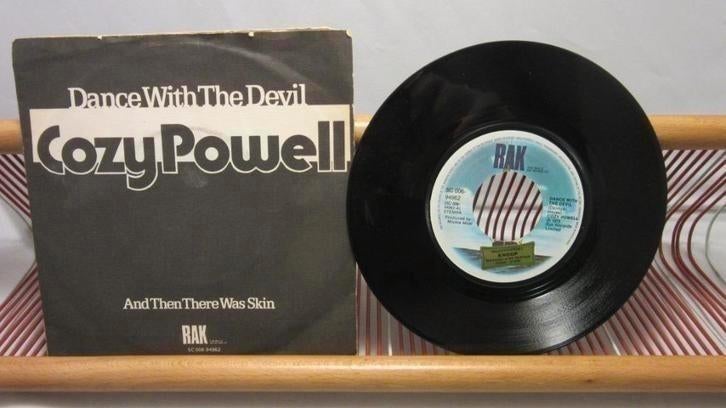 Cozy Powell, Dance With The Devi (single 7"), Gebruikt, 7 inch, Single, Dance