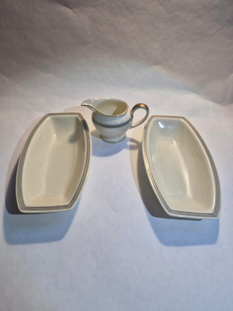 Rosenthal Ivory Germany Sauskom en 2 Schalen, Verzenden
