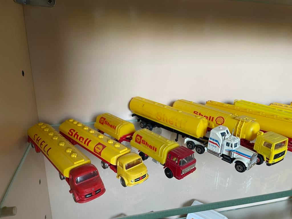 Shell tankauto modellen schaal 1:87, Ophalen of Verzenden, Bus of Vrachtwagen, Overige merken