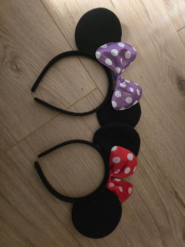 2 miney mouse haarbanden, Ophalen of Verzenden