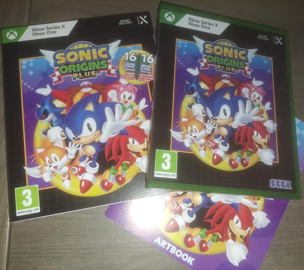Sonic the hedgehog origins plus xbox one z.g.a.n., 1 speler, Ophalen of Verzenden, Zo goed als nieuw, Platform