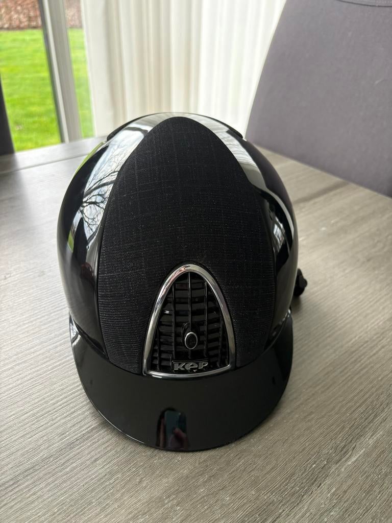 Kep Italia schaal M Galassia inzet voor en achter zwart, Ophalen of Verzenden, Zo goed als nieuw, Dressuur, Cap