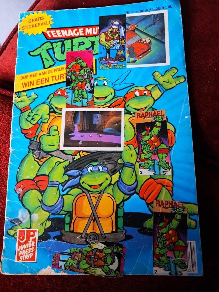 Teenage mutant hero turtles (nl), Boeken, Europa, Meerdere comics, Junior Press, Ophalen