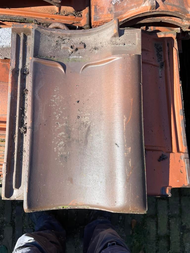 dakpannen vhv vario rustiek engobe, Doe-het-zelf en Verbouw, Dakpannen en Dakbedekking, Ophalen, Gebruikt, 15 m² of meer, Dakpannen