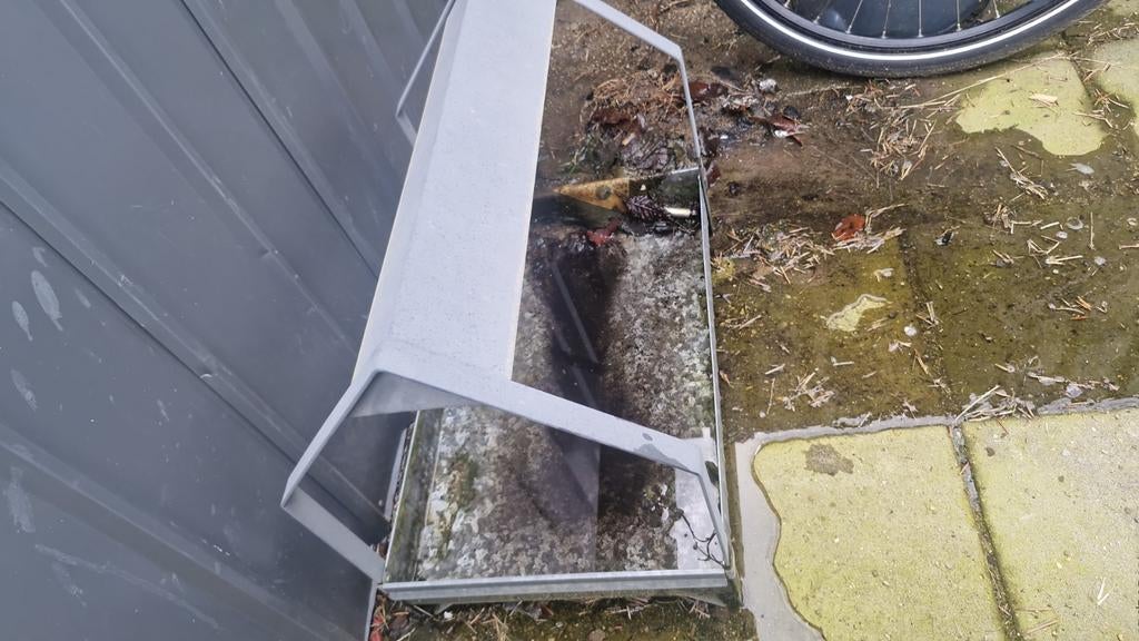 Kweekkas zonder zijwanden, Ophalen of Verzenden, Glas, Gebruikt, Aluminium