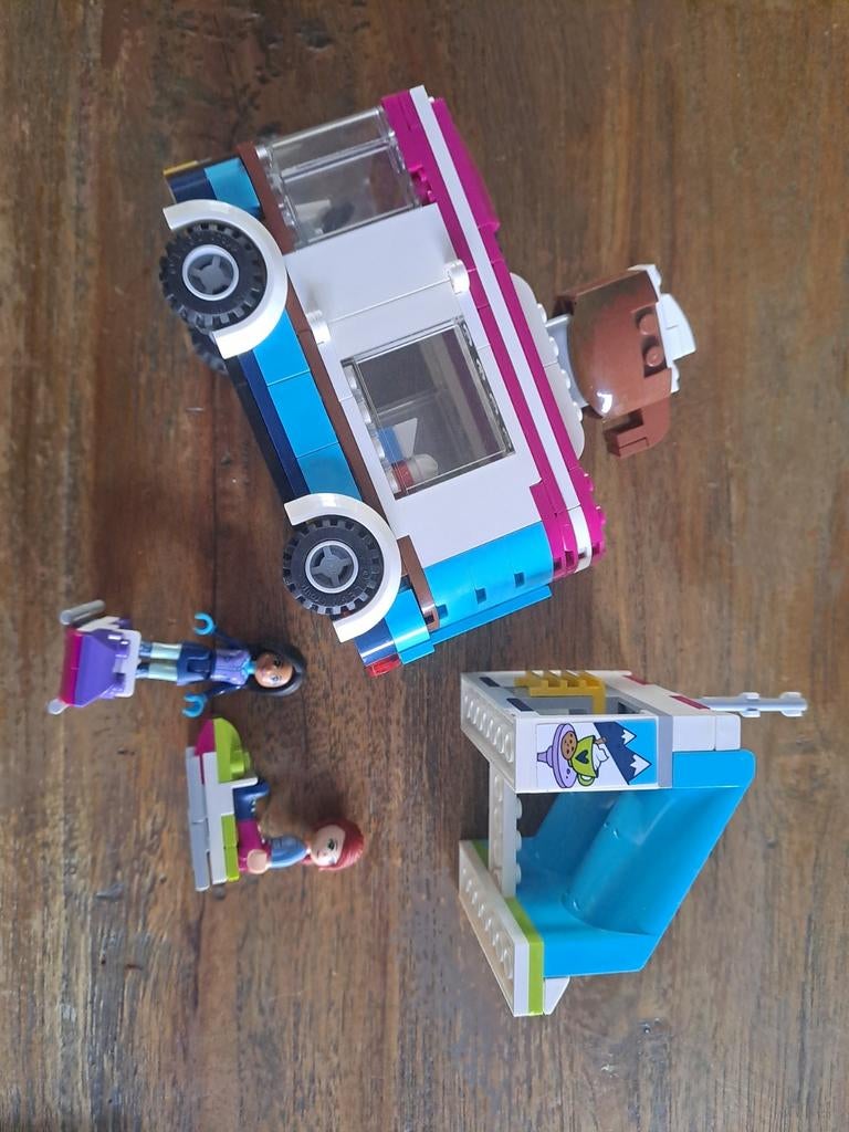 Lego Friends 41319 Snow Resort Hot Chocolate Van, Ophalen, Compleet, Gebruikt, Lego