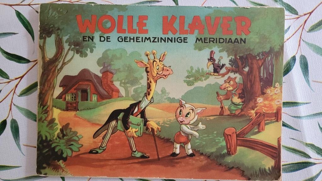 M.Toonder / Wolle Klaver en de geheimzinnige meridiaan, Eén stripboek, Ophalen of Verzenden, Gelezen