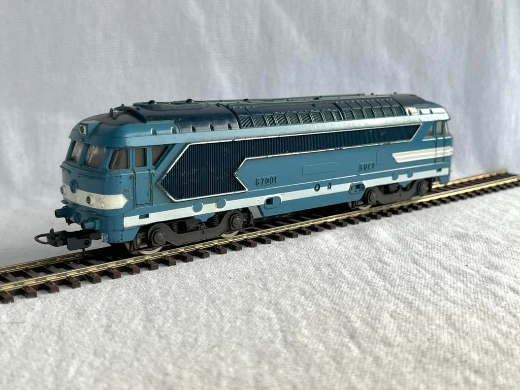 Lima 8036 SNCF 67001 diesellok H0 (lok1), Hobby en Vrije tijd, Modeltreinen | H0, Gebruikt, Ophalen of Verzenden, Analoog, Lima