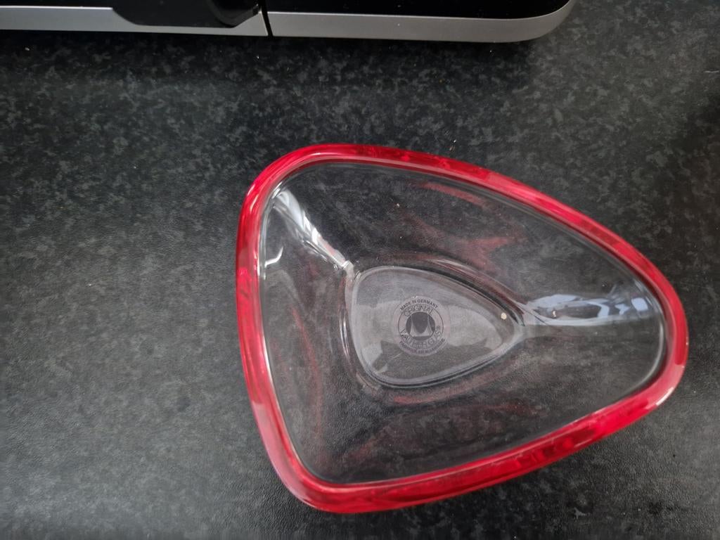 Walther-Glas schaal, Gebruikt, Schaal, Ophalen of Verzenden, Glas