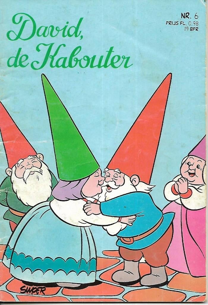 David de Kabouter - Nummer 6 (Blokker 1,25), Boeken, Eén stripboek, Ophalen of Verzenden, Gelezen