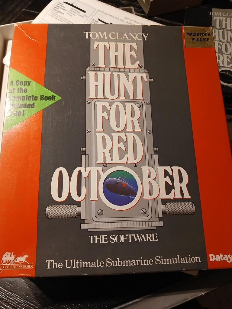 The Hunt for Red October PC Game, Gebruikt, 1 speler, Ophalen of Verzenden, Vanaf 12 jaar