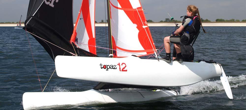 Topper Cat12 (catamaran) nieuw - oud productiejaar, Watersport en Boten, Catamarans, Nieuw, Overige brandstoffen