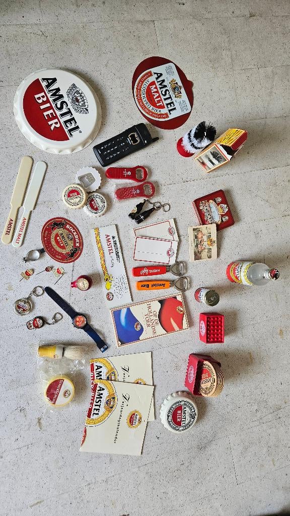 Diverse promotieartikelen van Amstel bier, Ophalen of Verzenden, Zo goed als nieuw, Amstel