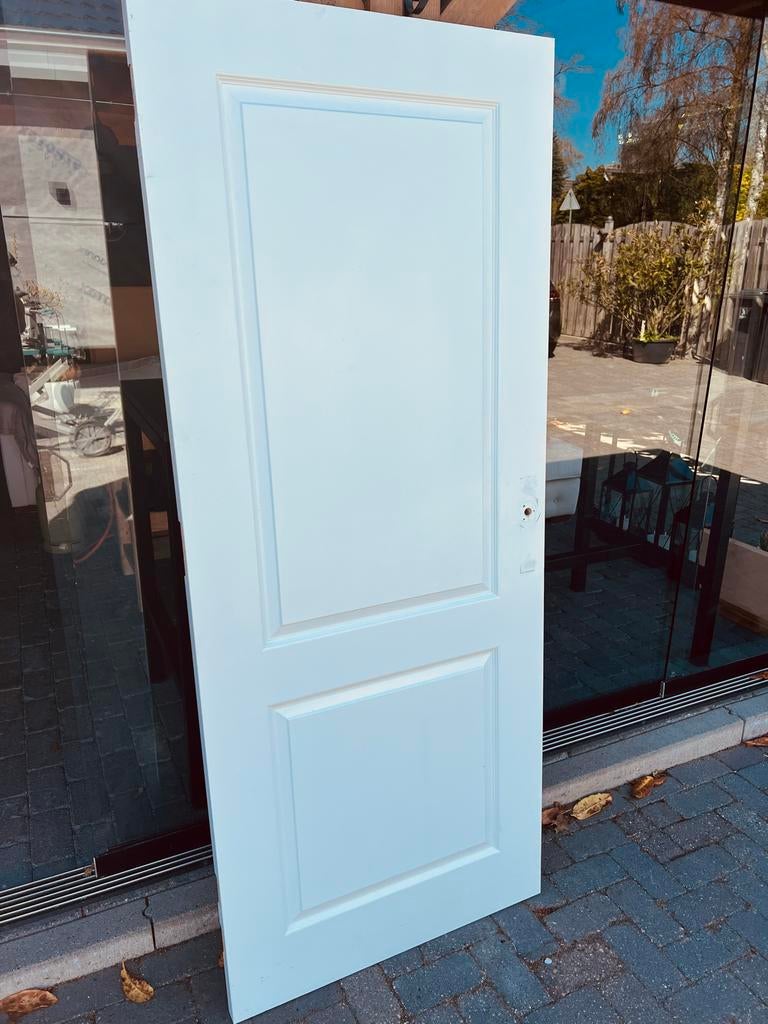 Stompe binnendeur 201x83 cm, Ophalen, Gebruikt, 80 tot 100 cm, Binnendeur