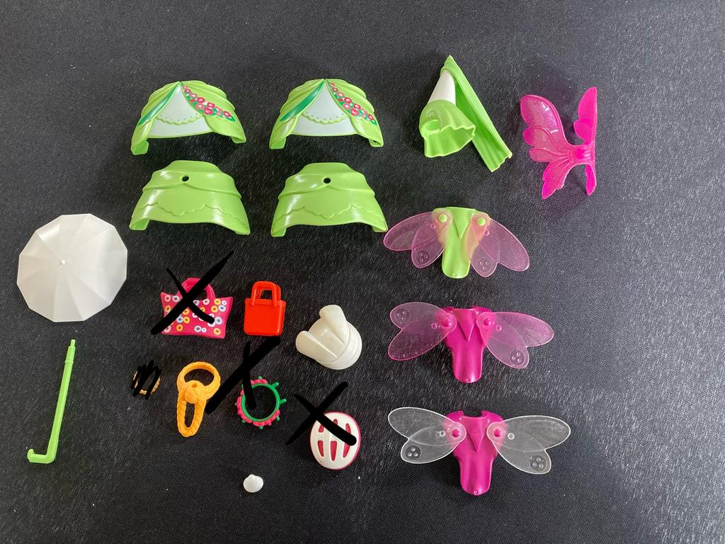 Playmobil accessoires voor poppen., Ophalen of Verzenden, Zo goed als nieuw