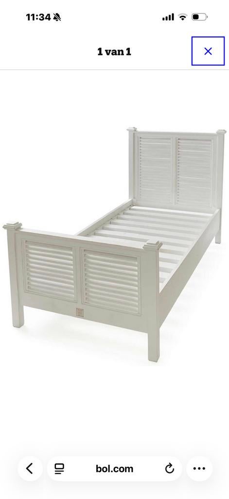 Riviera maison bed., Kinderen en Baby's, Ophalen, Zo goed als nieuw, 180 cm of meer, 85 tot 100 cm
