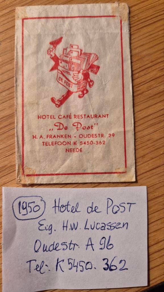 Suikerzakjes Neede, Ophalen