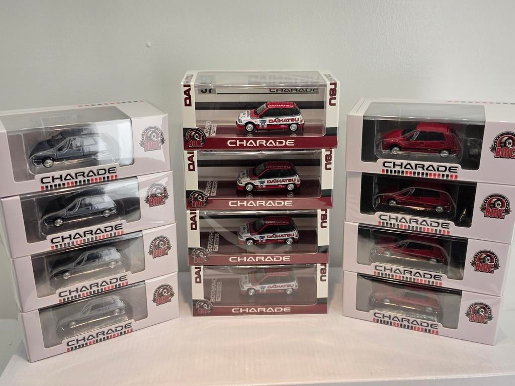 Daihatsu Charade Modellen - 1:64 BM Creations - 3 soorten, Auto, Nieuw, Ophalen of Verzenden, Bm Creations