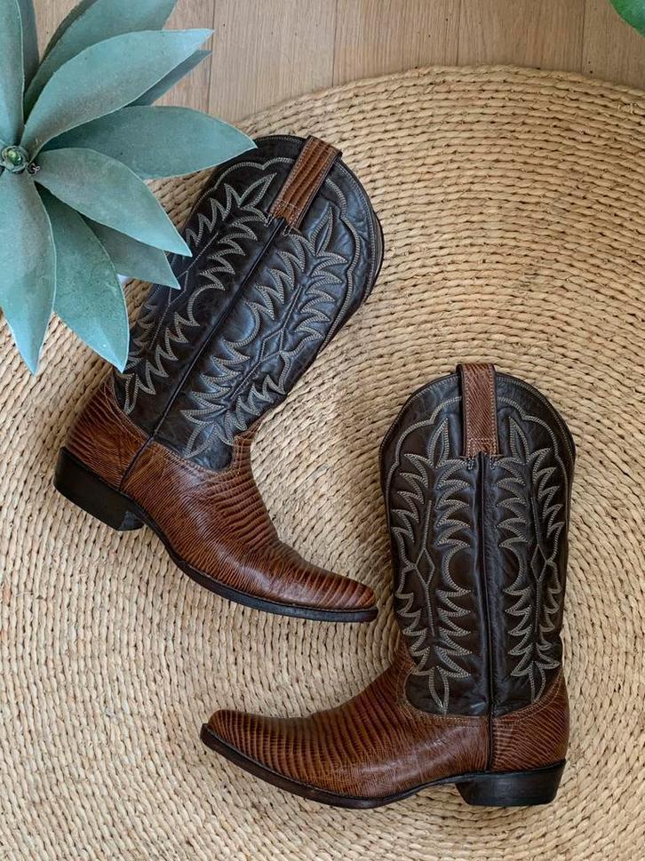San Diego cowboylaarzen 39 western boots bohemian laarzen, Hoge laarzen, -, Ophalen of Verzenden, Zo goed als nieuw