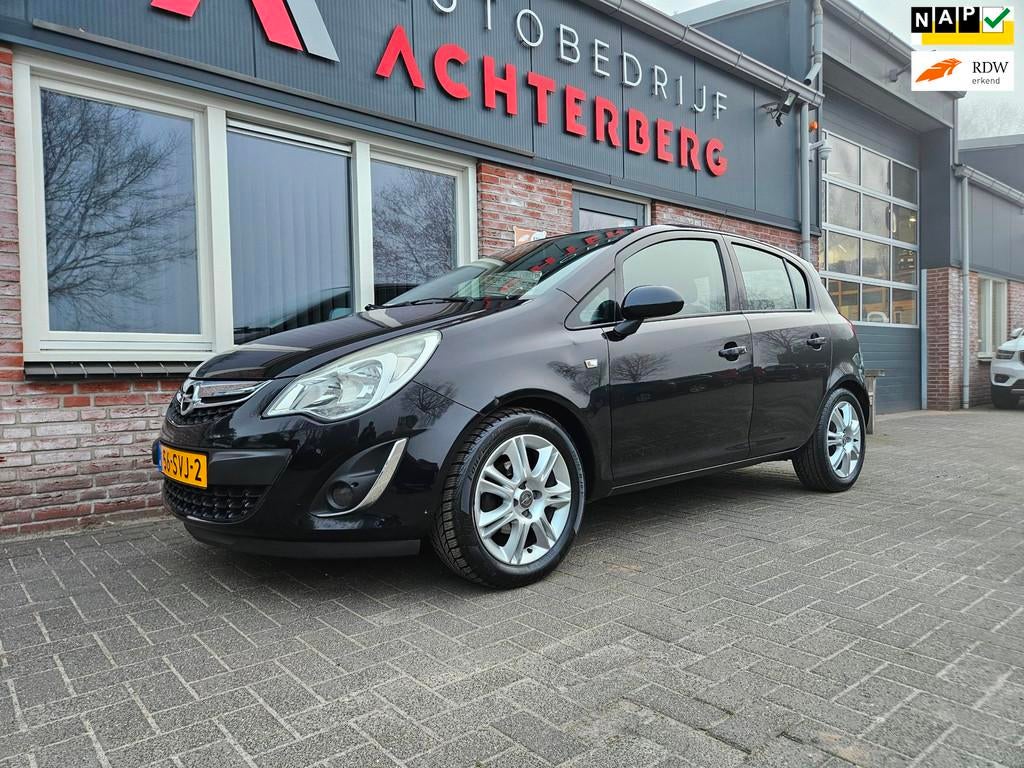 Opel Corsa 1.2-16V Cosmo Airco! Cruise Control! NAP! 5-Deurs, Voorwielaandrijving, Euro 5, Gebruikt, 4 cilinders