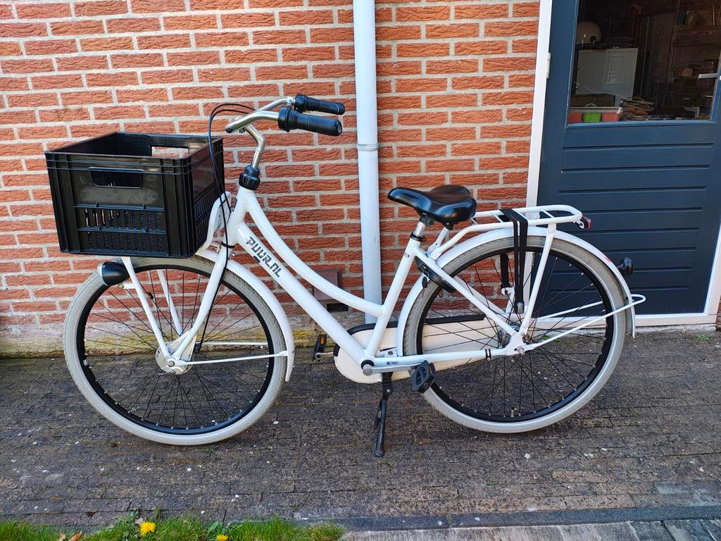Gazelle Puur NL 28 inch, framemaat 46, 7 versnellingen, Fietsen en Brommers, Fietsen | Meisjes, Gebruikt, 26 inch of meer, Handrem