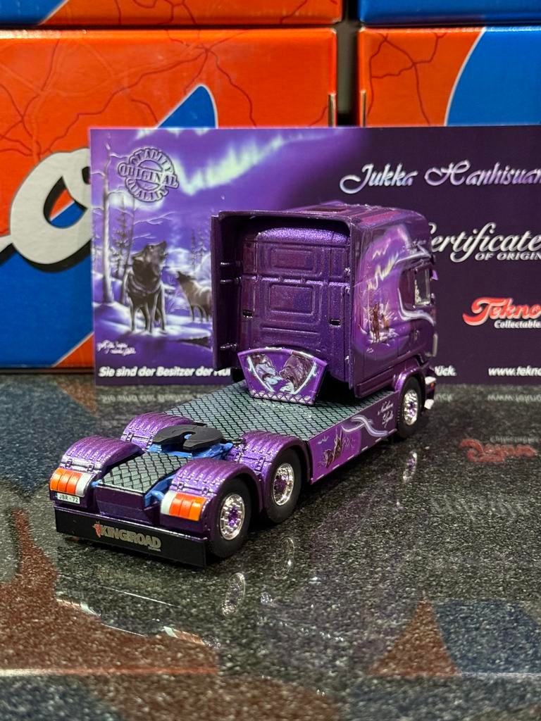 Tekno - Scania Longline Jukka, Verzenden, Zo goed als nieuw, Bus of Vrachtwagen, Tekno