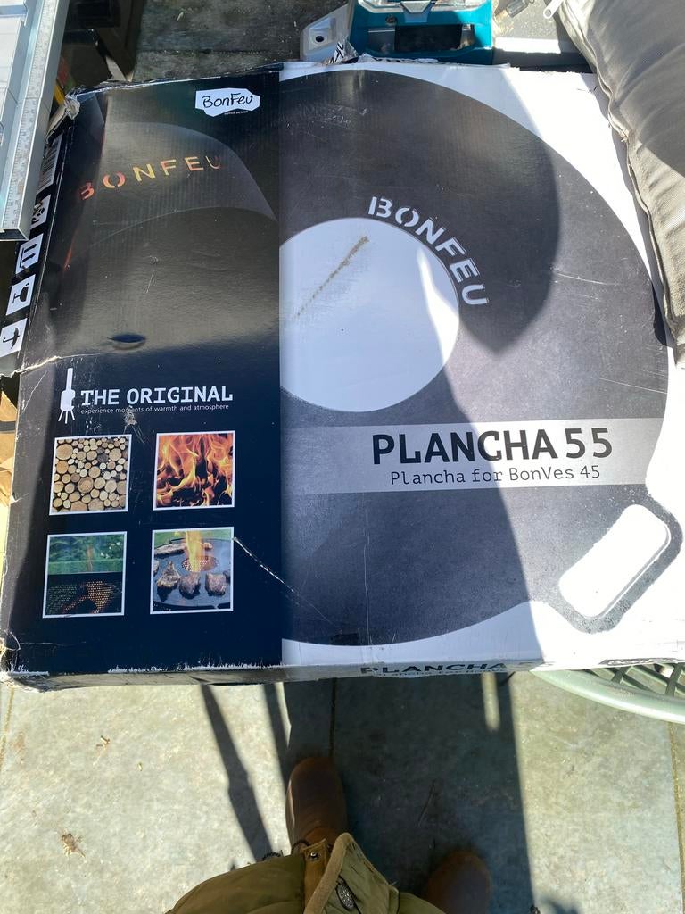 Bonfeu Plancha 55 voor BonVes 45 - Nieuw in doos, Ophalen, Nieuw