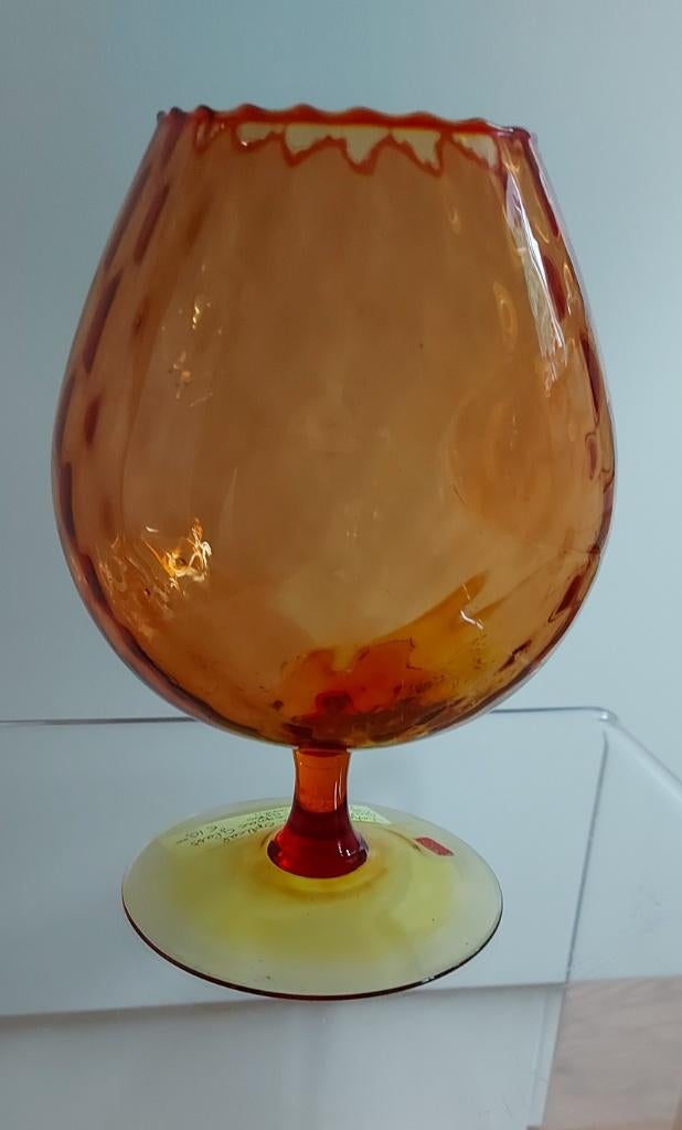 Vintage Empoli glas, Ophalen of Verzenden