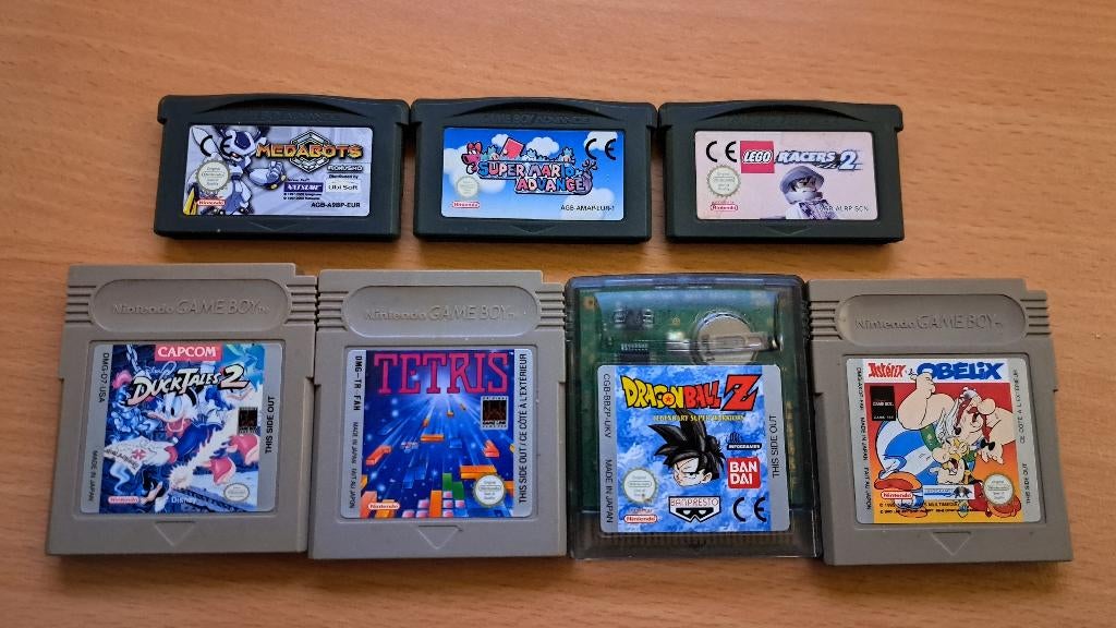 Game Boy/Color/Advance spellen – Werkend – Bundel, Gebruikt, Overige genres, 2 spelers, Ophalen of Verzenden