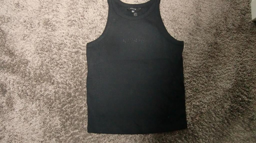Top  Nikkie  maat 38, Kleding | Dames, Maat 38/40 (M), Zwart, Ophalen of Verzenden, Zo goed als nieuw