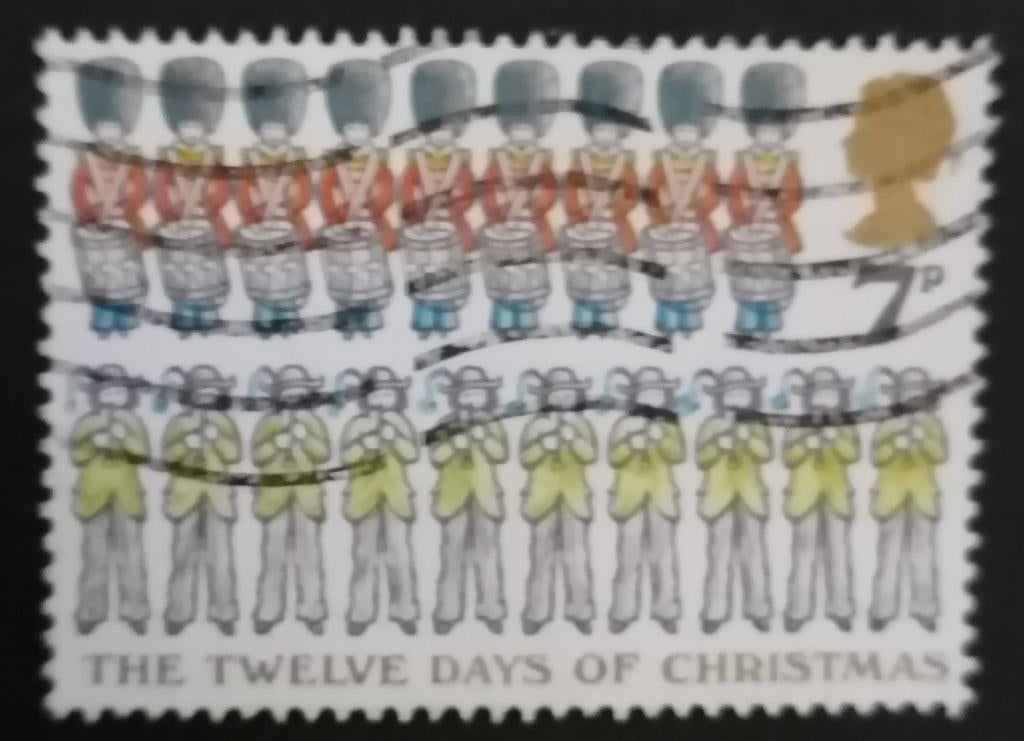 UK - mi. 753 Twelve days of Christmas 1977, Verzenden, Gestempeld