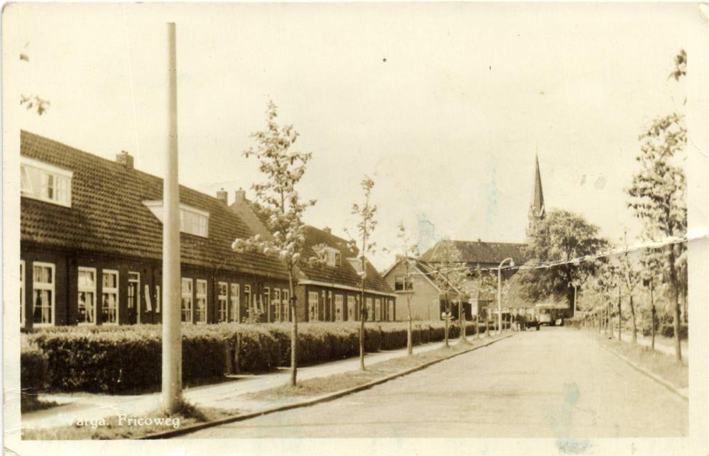 Warga. Fricoweg - B-keus - gelopen, Verzamelen, Ansichtkaarten | Nederland, Ophalen of Verzenden, Voor 1920, Gelopen, Friesland