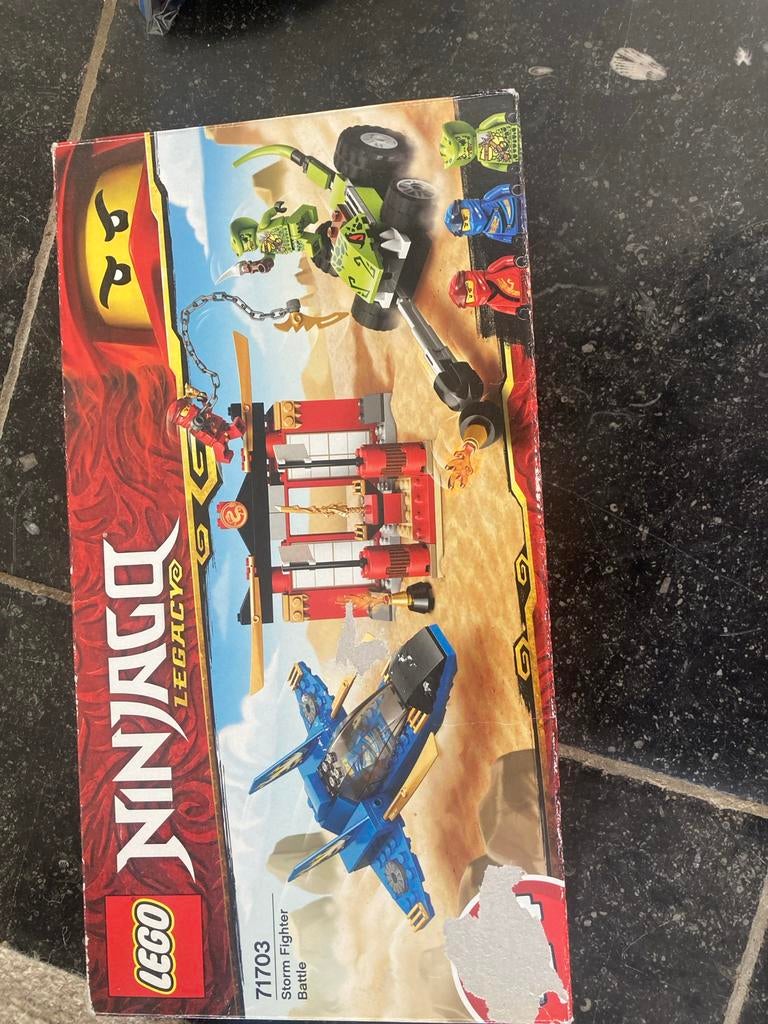 Lego Ninjago 71703 Storm Fighter Battle, Kinderen en Baby's, Speelgoed | Duplo en Lego, Gebruikt, Lego, Complete set, Inclusief doos