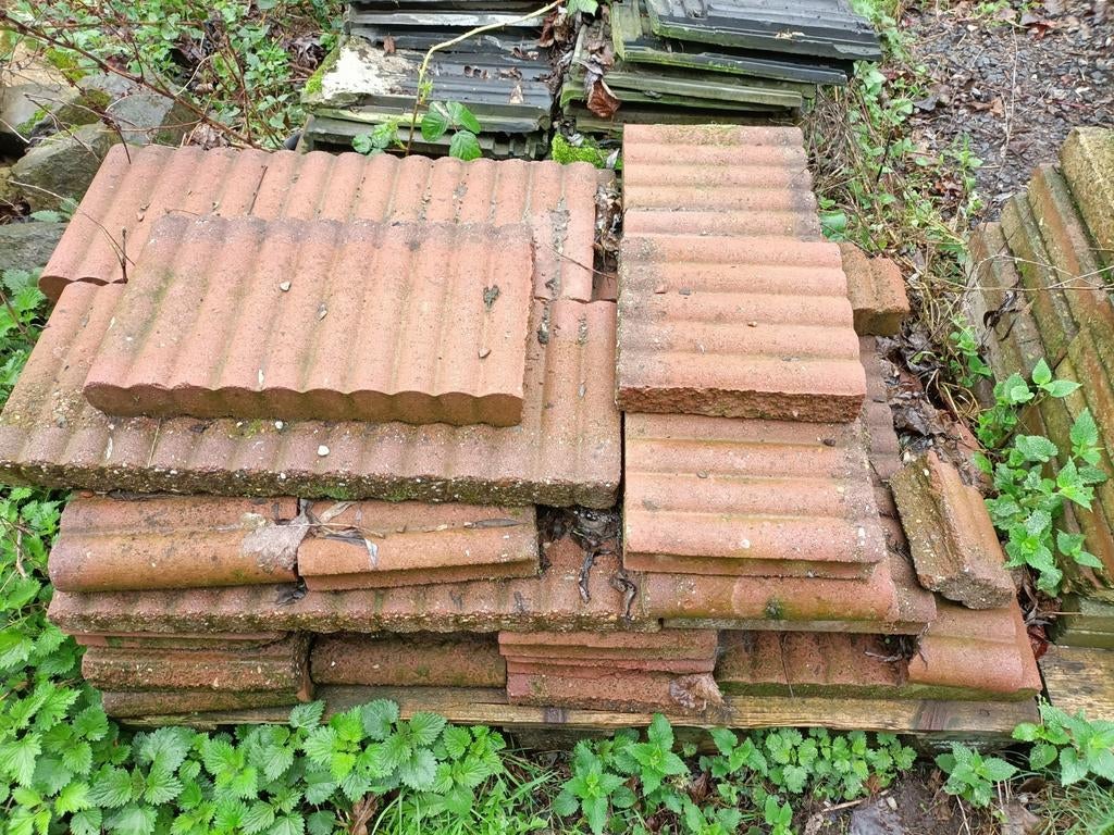 Pallet ronde boordstenen - Gebruikt, Ophalen, Gebruikt, Minder dan 100 cm