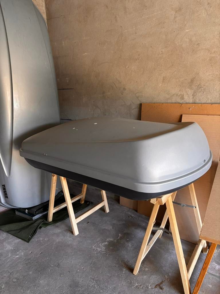 Hapro Roady 422 dakkoffer in goede staat, Auto diversen, Dakkoffers, Ophalen, Gebruikt