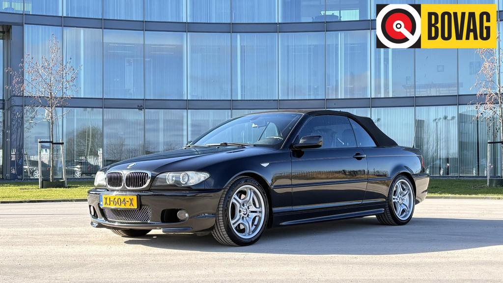 BMW 3-serie Cabrio 330Ci M-Sport, Auto's, BMW, Automaat, Achterwielaandrijving, Gebruikt, Zwart