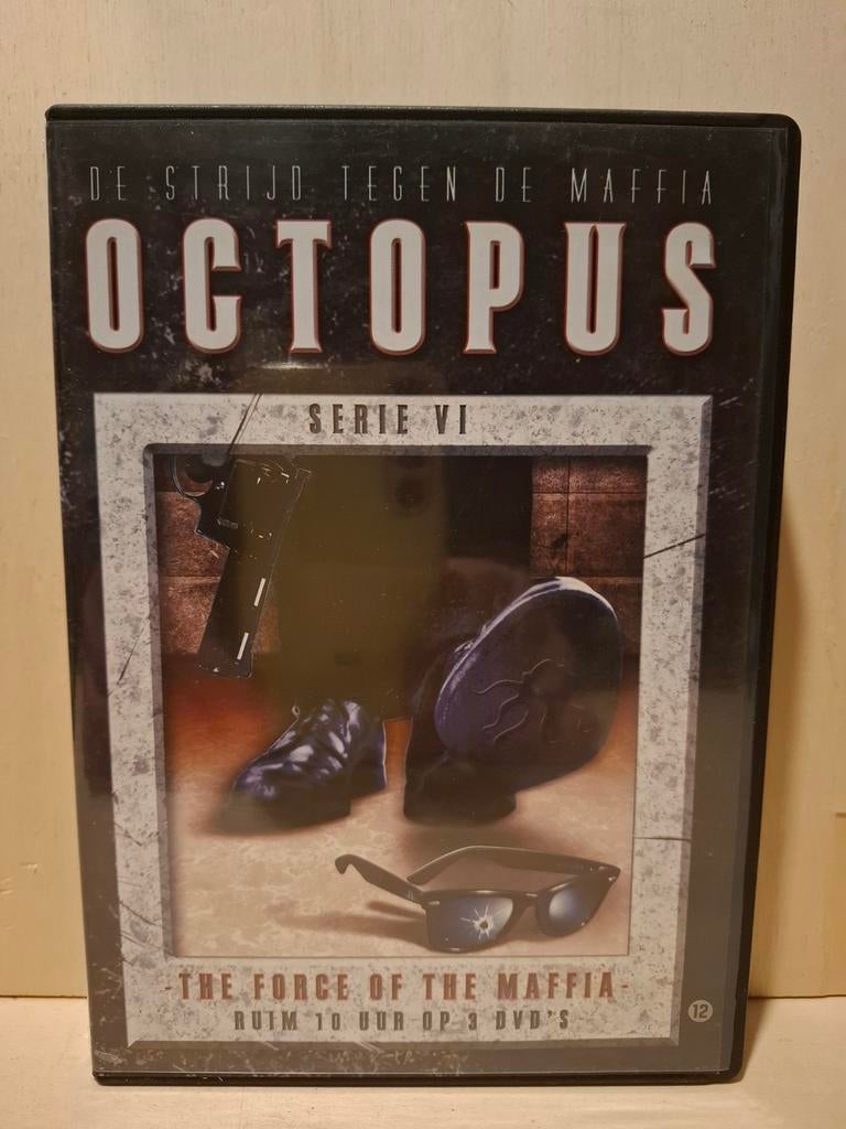 La Piovra Octopus Serie VI - Crime Tv-serie - 3 DVD Box, Boxset, Ophalen of Verzenden, Zo goed als nieuw, Vanaf 12 jaar