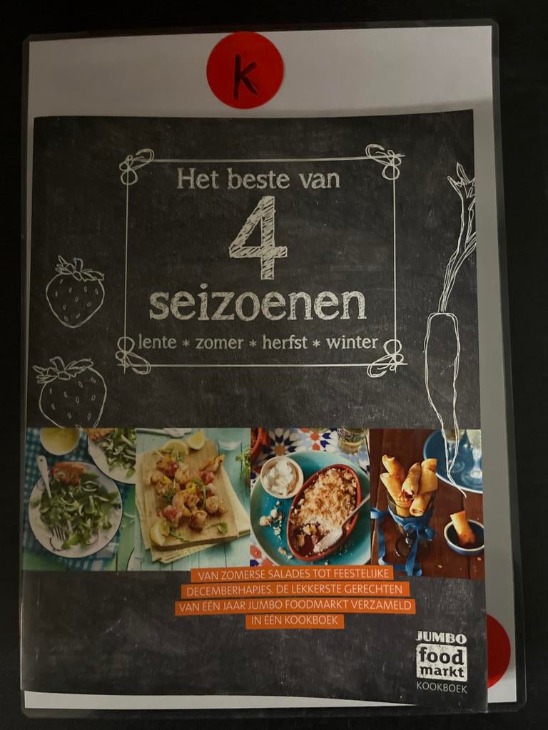 Jumbo Foodmarkt Kookboek: Het beste van 4 seizoenen, Boeken, Kookboeken, Ophalen of Verzenden, Zo goed als nieuw, Nederland en België