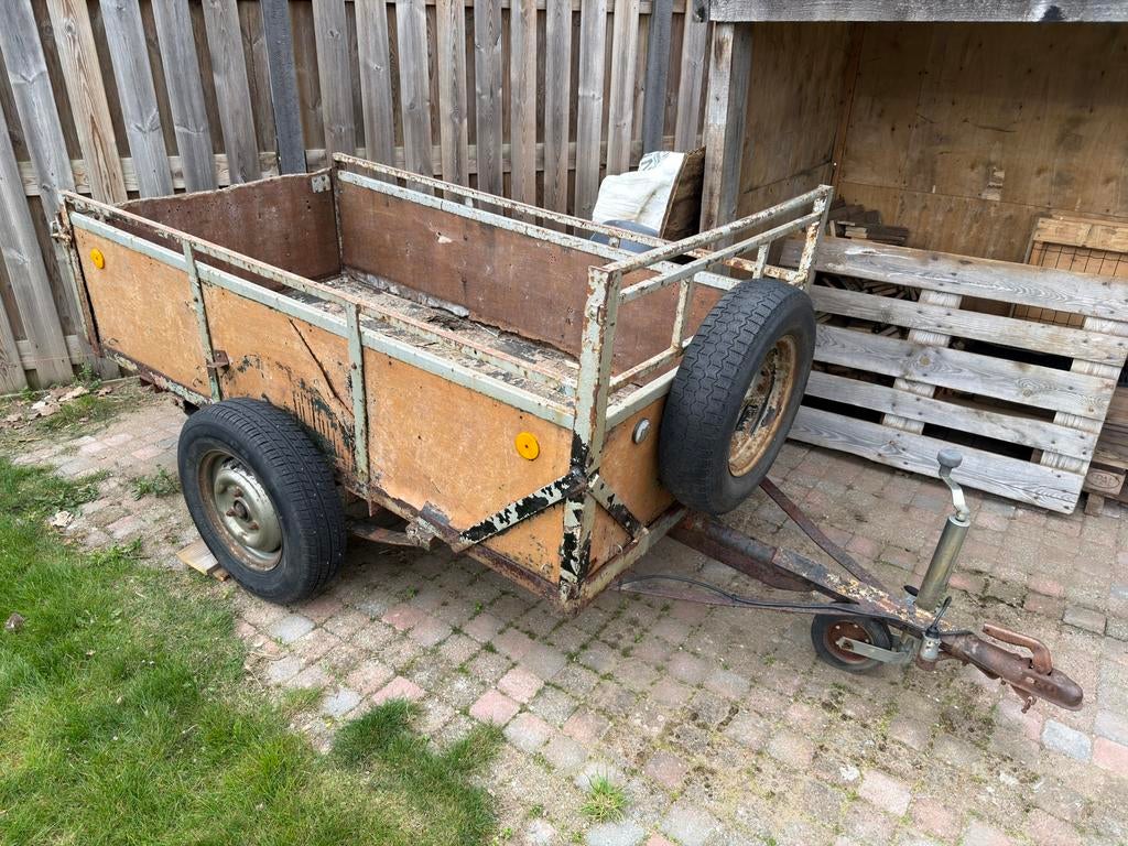 Aanhanger opknapper, Ophalen, Gebruikt