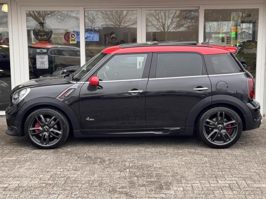 Mini Countryman 1.6 John Cooper Works ALL4,Schuifdak,19"lmv,, Auto's, Euro 5, 1380 kg, Gebruikt, Zwart