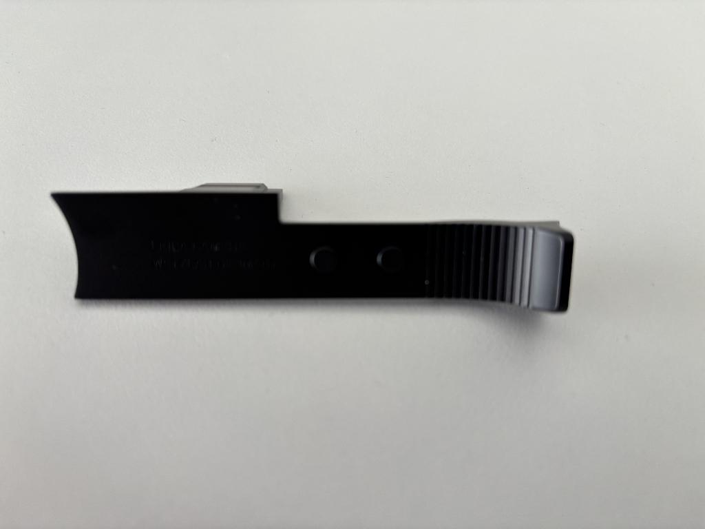 Leica originele thumbgrip Q3 zwart, Compact, Ophalen of Verzenden, Zo goed als nieuw, 0 Megapixel