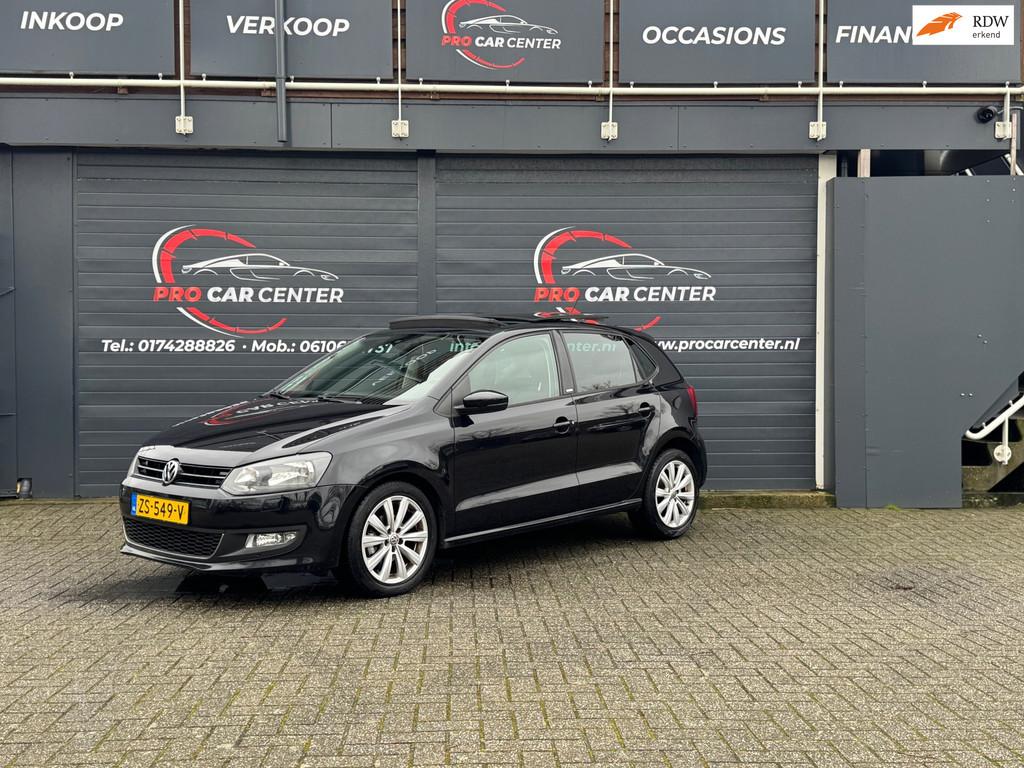 Volkswagen Polo 1.2 TSI Comfortline BlueMotion PANO|AIRCO|CR, Voorwielaandrijving, Euro 5, Alcantara, Zwart