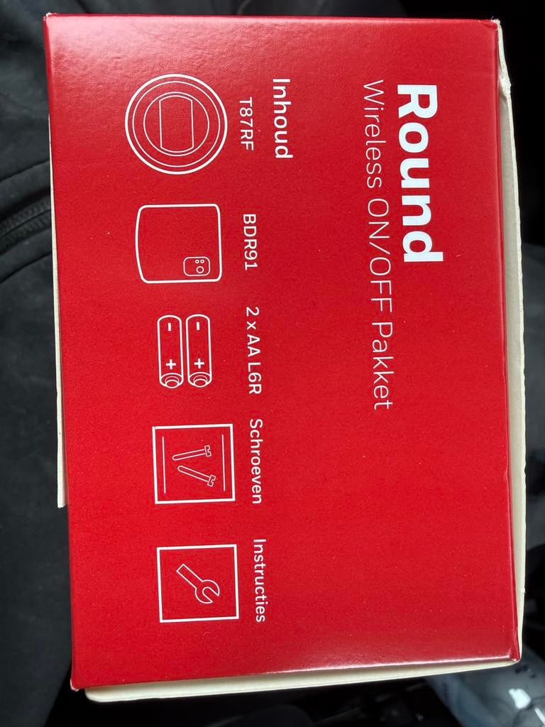 Honeywell Home Round Draadloze ON/OFF Thermostaat, Ophalen of Verzenden, Slimme thermostaat, Nieuw