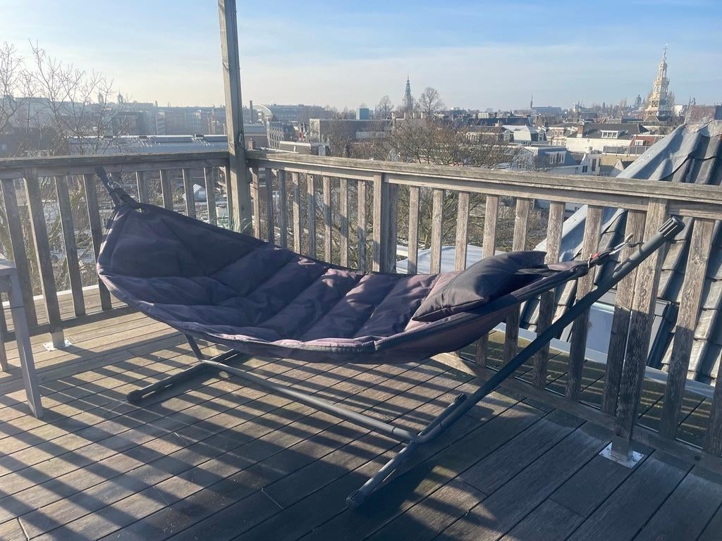 Fatboy Headdemock hangmat, Tuin en Terras, Hangmatten, Ophalen, Meerpersoons, Zo goed als nieuw, Opvouwbaar