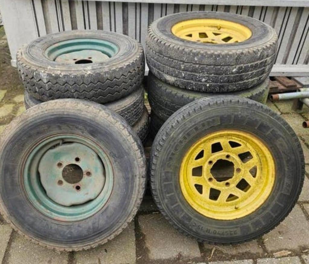 Wielen 5-gaats miedema .John deere ondertrekhaak, Ophalen, Veehouderij, Transport