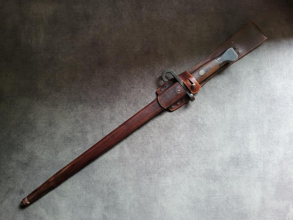 Repro schede voor Nederlandse M.95 Mariniers bajonet, Verzamelen, Militaria | Tweede Wereldoorlog, Ophalen of Verzenden, Landmacht