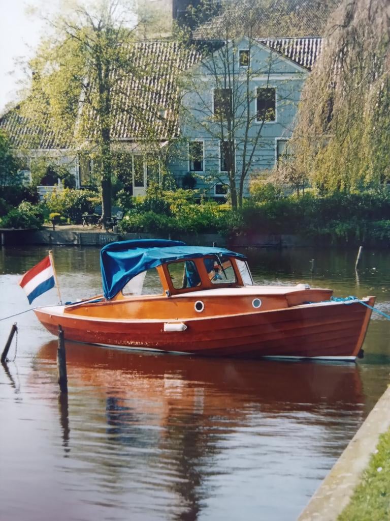 Houten Zweedse Sloep - Opknapper met Albin Motor, Watersport en Boten, Ophalen